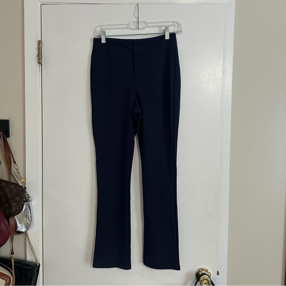 navy blue halara work pants
